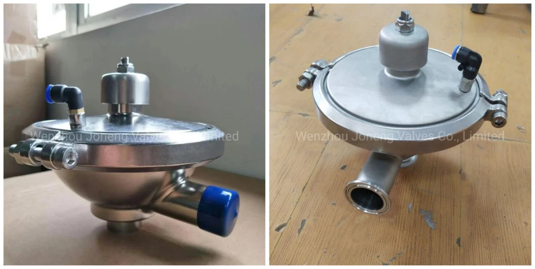 Stainless Steel Sanitary Clamp End Constant Pressure Control Valve