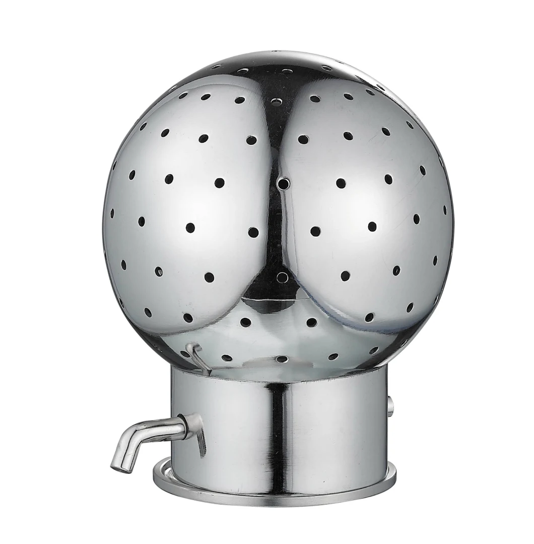 Sanitary Stainless Steel 304 DIN Welding/Bolt/Quick Fixed Cleaning Ball