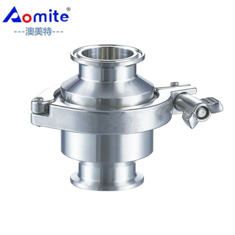 Stainless Steel Sanitary Grade Tc Spring Check Valve One Way Check Valve CF 8m Silent 3/4