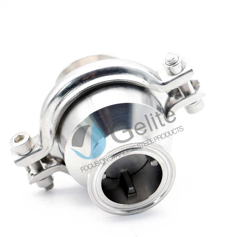 Stainless Steel Union Body Hygienic Sanitary Check Non Return Valve